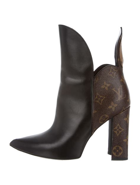 Louis Vuitton Rodeo Queen Monogram Ankle Boots 